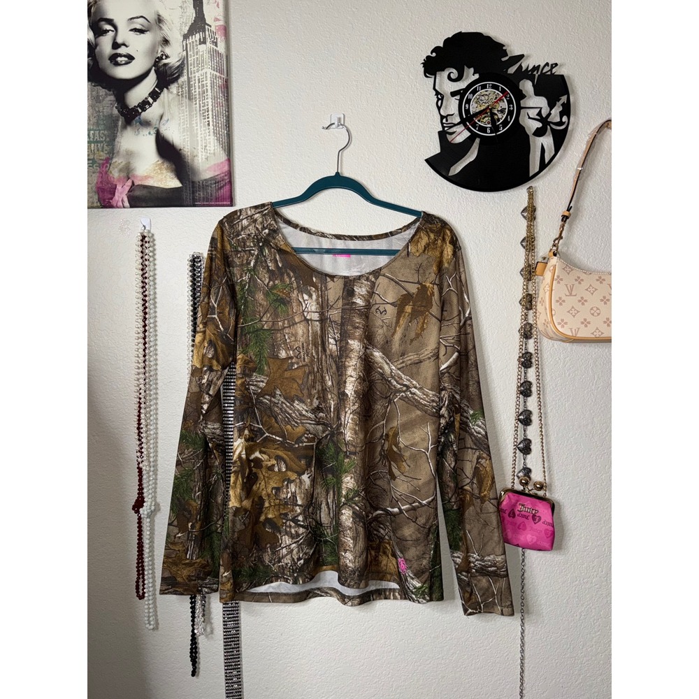 Game Winner Realtree Xtra Camo Long Sleeve Performance Shirt XL FSGWCA3033